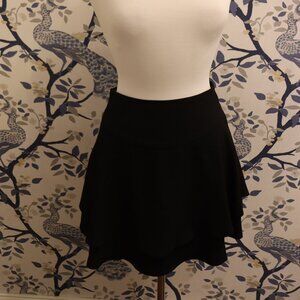 1. State Double Tiered Miniskirt